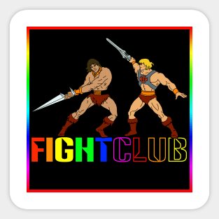 Filmation Fight Club Sticker